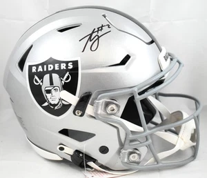 Ashton Jeanty Autographed Las Vegas Raiders F/S SpeedFlex Helmet Beckett W Holo - Picture 1 of 5