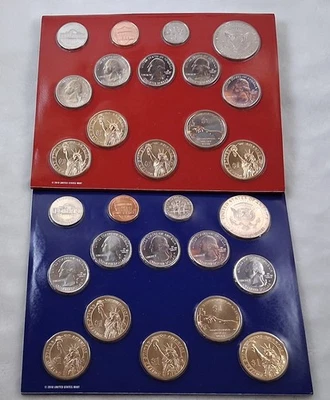 2011 US Mint Uncirculated Coin Set Denver + Philadelphia 28 coins w/OGP & COA - Image 1 of 4