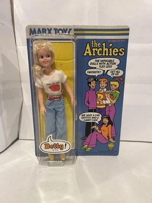 Vintage Marx Toys the Archies 1975 9 Inch Betty Action Figure - Image 1 of 4