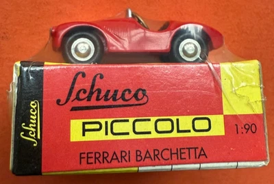 Schuco Piccolo 红色法拉利 Barchetta Cabriolet - 1: 90;全新;免费邮寄 — 第 1/4 张图片