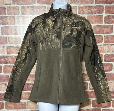 Magellan RealTree Edge Camo Jacket Pullover 1/4 Zip Women’s Sz Small Pockets - Image 1 of 4