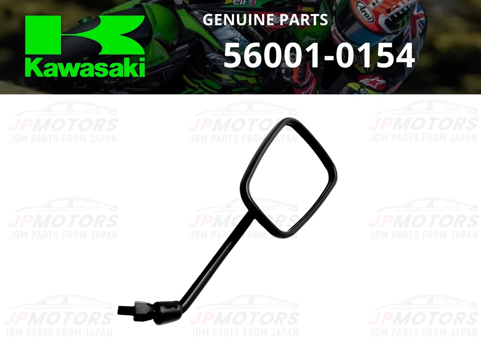 KAWASAKI 1999-2005 OEM LH MIRROR ZRX1100 ZRX1200 ZR1100 ZR1200 56001-0154 Foto 1 de 4