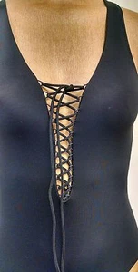 Size 4 Women's One Piece Black Swimsuit UK Size 8, Pour Moi? - Picture 1 of 3