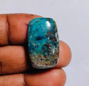 Natural Sonora Sunrise Chrysocolla Cabochon Loose Gemstone 28 Cts. ME-9783 - Picture 1 of 4