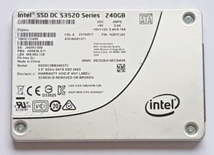 240 GB SATA III Intel SSD Dc S3520 Series SSDSC2BB240G7C 3D-NAND MLC 2.5 " - Picture 1 of 1