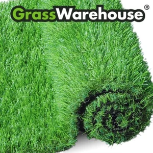 Artificial Grass 40mm | Natural & Realistic Pet-Friendly Fake Grass Lawn Turf - Picture 1 of 9