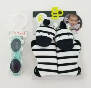 Cat & Jack Baby Sunglasses With Strap UV400 Protection Age 0-24 Months + Straps - Picture 1 of 7