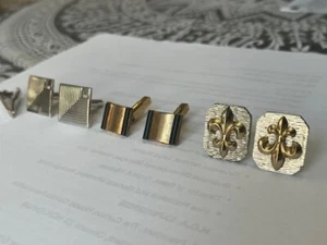 manschettenknöpfe herren schmuck konvolut Vintage. 3 Paar. Swank Marke auf 2 und Irish Clan 1. - Bild 1 von 3