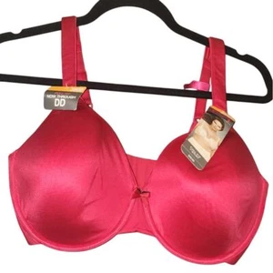 Maidenform Pink Comfort Devotion Full Coverage Bra DD Cup Underwire Support - Picture 1 of 3