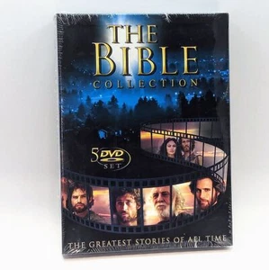 The Bible Collection Greatest Stories Of All Time 5 Discs Set DVD NEW SEALED - Foto 1 di 4