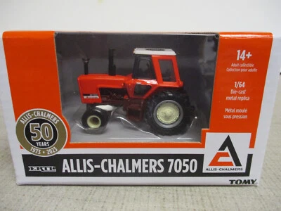 Allis Chalmers 7050 Maroon Belly Toy Tractor 50 Year Anniversary 1/64 Scale NIB - Image 1 of 4