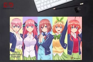The Quintessential Quintuplets Group Play Mat Desk Mat - Picture 1 of 1
