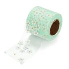 Net Lace Floret Tulle Daisy Ribbon Roll Mesh Fabric DIY Craft Handmade Supplies