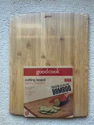 NEW goodcook cutting board 100% Genuine Bamboo 12in x 16in - Image 1 of 2