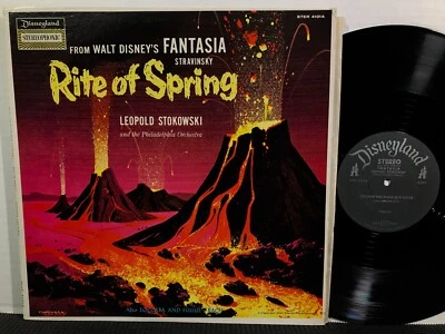 Fantasia STRAVINSKY Rite Of Spring BACH Toccata Y Fuga LP DISNEYLAND STEREO Foto 1 de 2