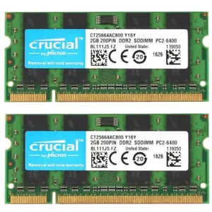 4GB 2x 2GB Für HP Compaq 6710b 6715b 6715s 6735s 6820s 6830s 6910p SODIMM RAM DE - Bild 1 von 9