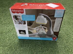 Fisher-Price Rainbow Showers Bassinet to Bedside Mobile & Soother  2 In 1  HBP40