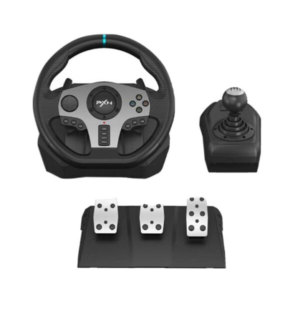 Volante Logitech G27 Completo (com Caixa) + Adaptador P/ Ps4