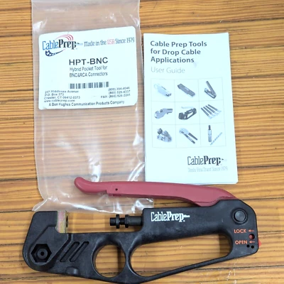 Cable de inserción de compresión para herramienta de bolsillo híbrida CablePrep HPT-BNC RCA/BNC Foto 1 de 4