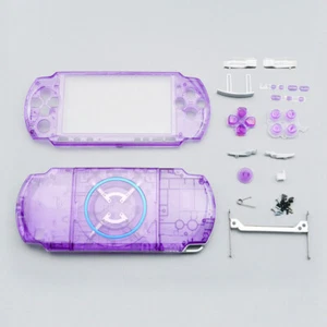 Klar Lila volle Gehäuse Shell Case Cover & Tasten für Sony PSP 3000 - Bild 1 von 3