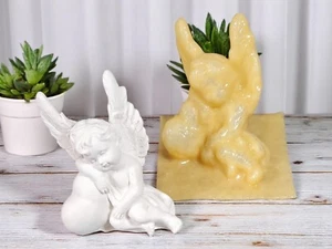 DIY Gießform aus Latex für Beton I Raysin Ideen I romantischer Engel mit Herz - Picture 1 of 10