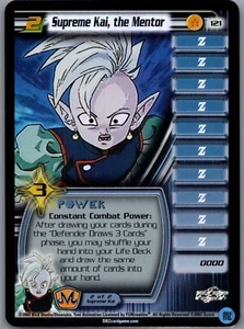 1x DBZ CCG SUPREME KAI THE MENTOR LV2 HOLO FOIL RARE 121 BABIDI SAGA LIMITED - Picture 1 of 1