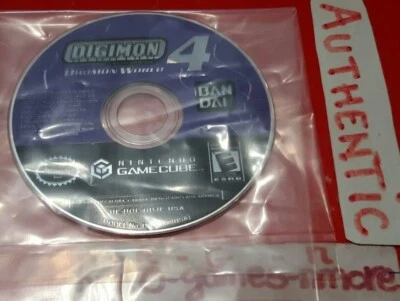 Digimon World 4 Nintendo GameCube AUTHENTIC GC DISC ONLY, Actual pict READ WELL! - Image 1 of 4