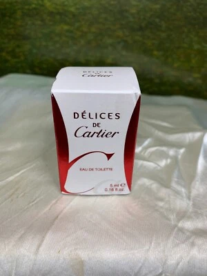 LÍQUIDO CARTIER DELICES EDT MINI 5 ML Foto 1 de 4