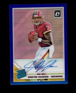 Dwayne Haskins Auto Optic RC Card NFL Washington - Jersey # - #d 7/75 Ohio State - Picture 1 of 3