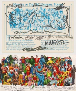 COA! History DC Universe Redemption Card SIGNIERT X14 Bill Sienkiewicz Neal Adams - Bild 1 von 5