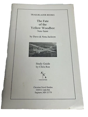 The Fate of the Yellow Woodbee Study Guide~Trailblazer Book~Chris Roe   J4 09 - Image 1 of 4