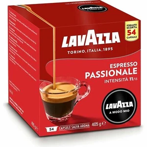 216 Capsule Caffè PASSIONALE Lavazza A Modo Mio Originali ® in astucci da 54 x 4 - Foto 1 di 1