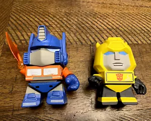 Transformers Loyal Subjects Optimus Prime & Bumblebee Hot Topic Figures - Picture 1 of 7