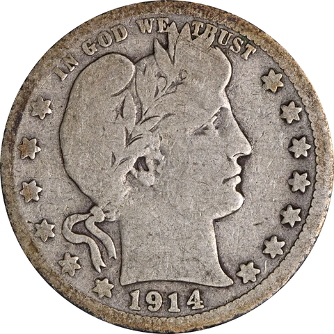 1914-S Barber Quarter Great Deals From The Executive Coin Company Cover