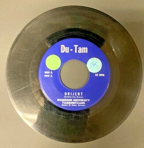  Duquesne University Tamburitzans SEDI DONKA/ORIJENT DU-TAM 1001 45RPM - Picture 1 of 2
