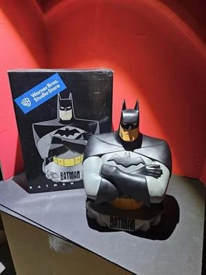 Estatua Busto GIGANTE 20" Alto 1999 Exclusiva de Batman Animated Warner Brothers Bros Foto 1 de 4