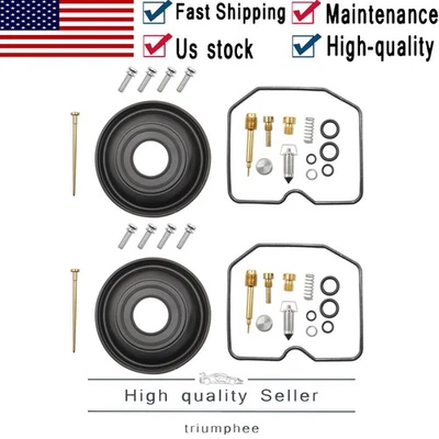 适用于 96 - 09 川崎 Vulcan 500 EN500C LTD 汽化器维修套件 隔膜钳 — 第 1/4 张图片