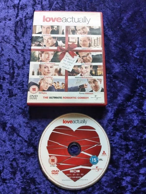 DVD LOVE ACTUALLY GRANT NEESON FIRTH THOMPSON RICKMAN NIGHY KNIGHTLY  R2 COMEDY - Image 1 of 2