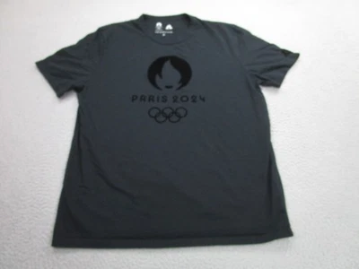Camiseta masculina Paris 2024 Olympics 2XL preta evento dos Jogos Olímpicos Le Coq Sportif - Imagem 1 de 4
