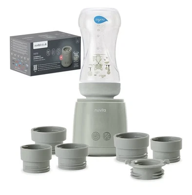 Nuvita 1164 ScaldaBiberon Portatile MIX 70°C Ricaricabile con Funz. Mescolamento - Immagine 1 di 4
