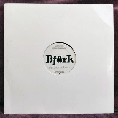 Björk - It's In Our Hands - US 12" record PROMO vinyl single - Elektra - Bjork - Image 1 of 4