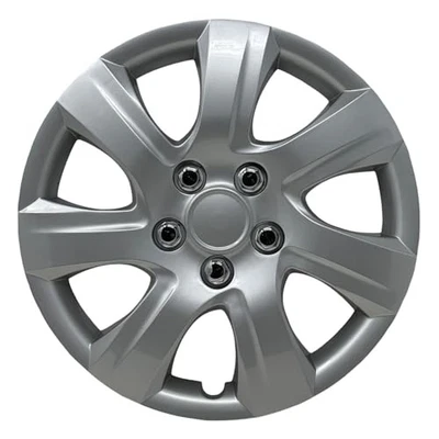 16 Inch Silver Hubcap for 2010–2011 Toyota Camry Durable Replacement Cover Foto 1 de 4