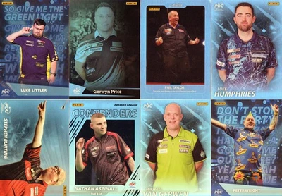 Panini PDC Premier League Darts 2025 Base Contenders Walk On Precision Cards - Image 1 of 3