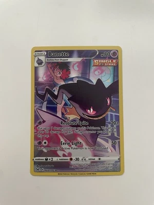 Pokémon TCG Banette Illustration Holo Card TG07/TG30 NM - Image 1 of 4