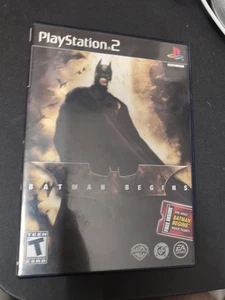 Sony Playstation 2 PS2 Batman Begins Video Game DC Comics  - Picture 1 of 3