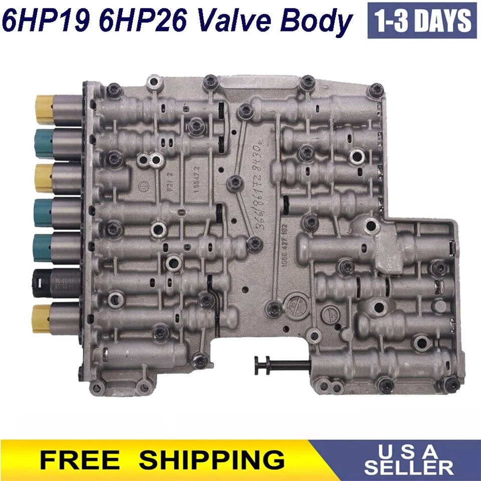 6HP19 ZF6HP19 6HP26 ZF6HP26 Valve Body w/Solenoid Fits For BMW AUDI VW Jaguar Foto 1 de 4