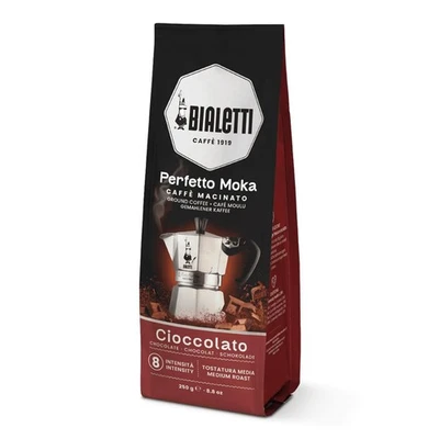Кофе Bialetti Moka Cioccolato средней обжарки, 8,8 унции 250 г, шоколадный аромат - Изображение 1 из 4