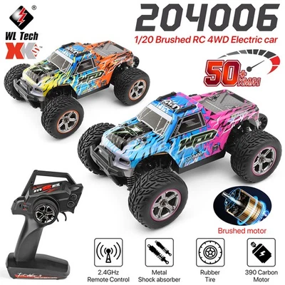 Wltoys 204006 RC 4WD 1/20 2.4G 50km/h Off-Road Remote Crawler RTR Cars Trucks - Image 1 of 4