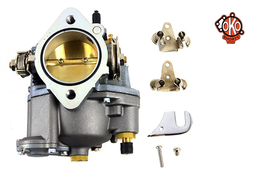 Kit de carburador corto OKO Performance de 1-7/8 pulgadas para Harley Davidson Foto 1 de 4