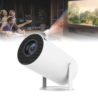 Mini Proiettore Proiettore 4K UHD WiFi Bluetooth Android TV Home Cinema Mini Portatile - Immagine 1 di 4